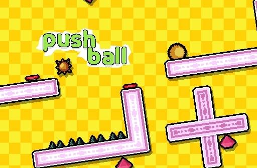 push tiny ball