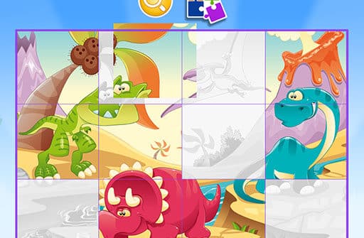 puzzle game cartoon