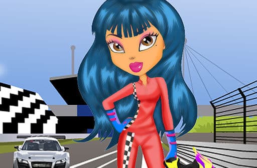 racing girl dressup