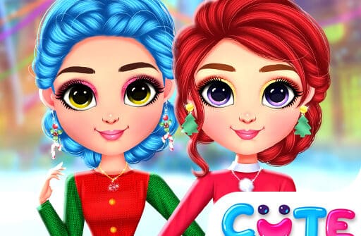 rainbow girls christmas outfits