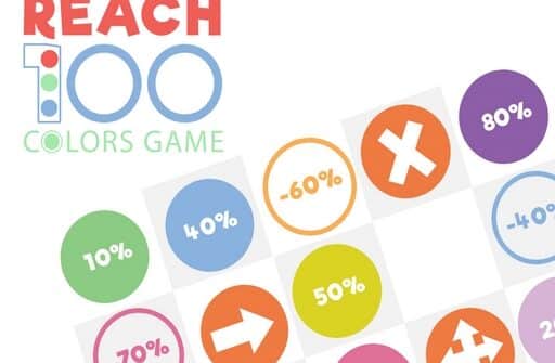 reach 100 colors game