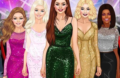 red carpet dress up girls game girls