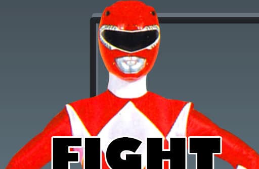 red ranger fight