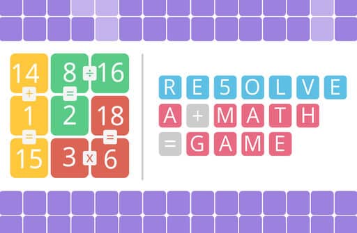 resolve a math game