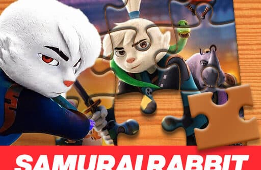 samurai rabbit the usagi chronicles jigsaw puzzle