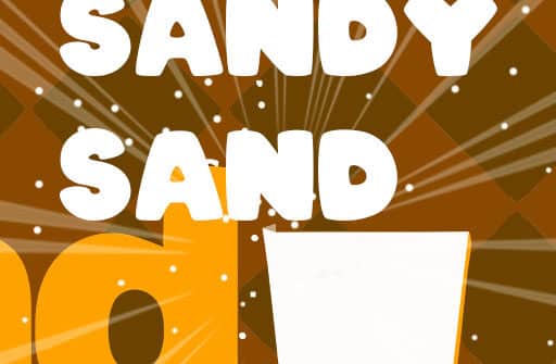 sandy sand