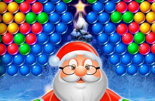 santa bubble blast