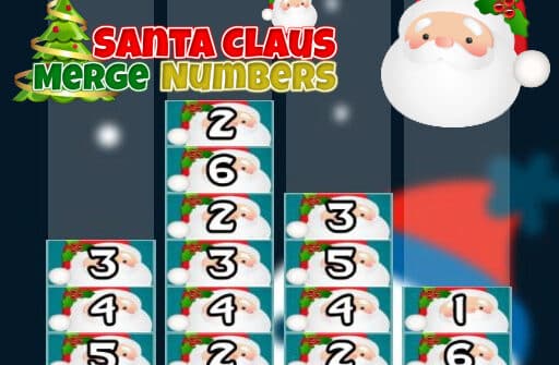 santa claus merge numbers