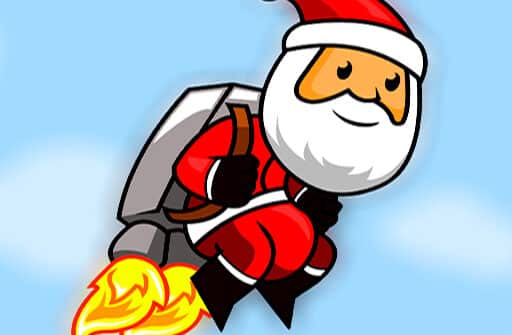 santa jetpack