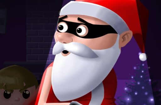 santa or thief