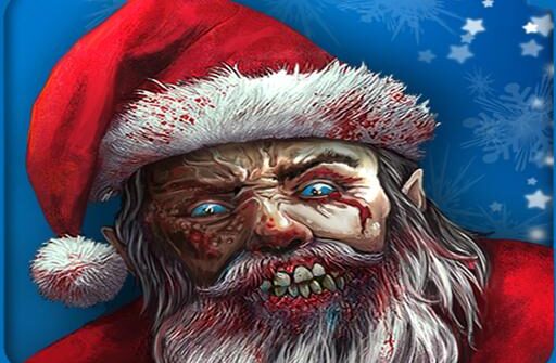 santa vs zombies