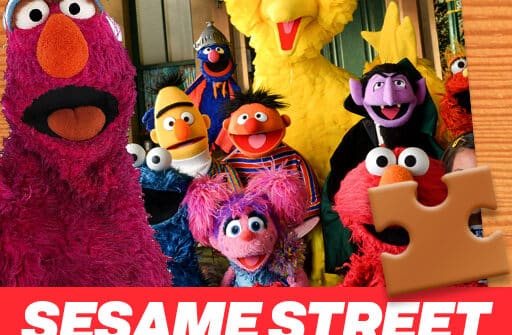 sesame street jigsaw puzzle