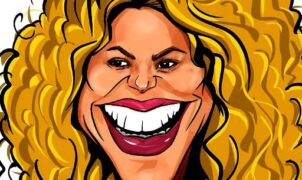 shakira funny face Anime Manga Coloring Book - Art Game