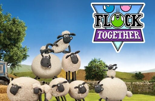 shaun the sheep flock together