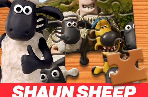 shaun the sheep jigsaw puzzle