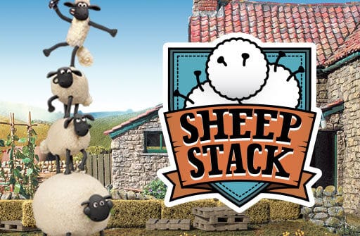 shaun the sheep sheep stack