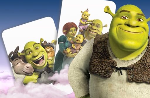 shrek card match