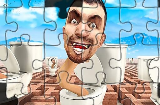 skibidi toilet jigsaw puzzle 2