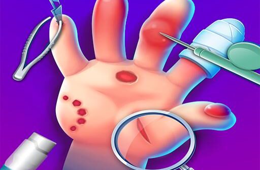 skin hand doctor games surgery hospital games