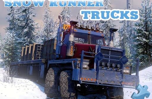 snow runner trucks jigsaw