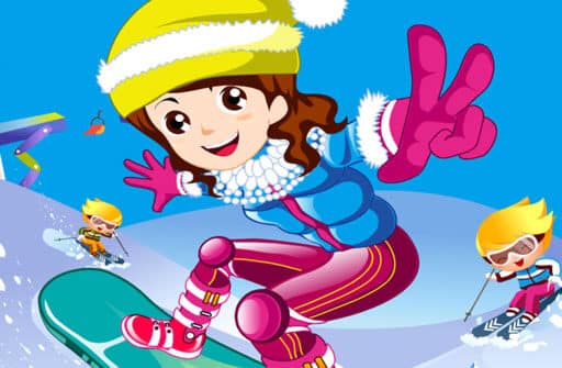 snowboarder girl