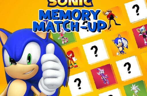 sonic memory match up