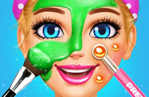 spa day makeup artist makeover salon girl games