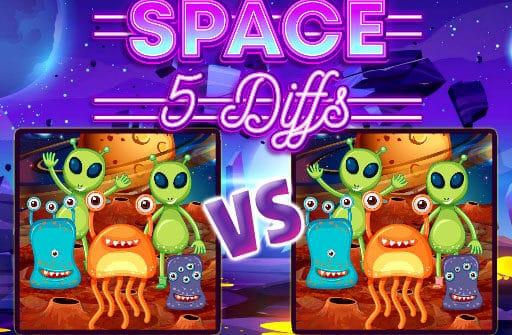 space 5 diffs