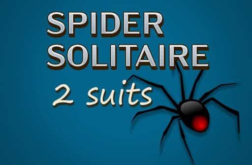 spider solitaire 2 suits