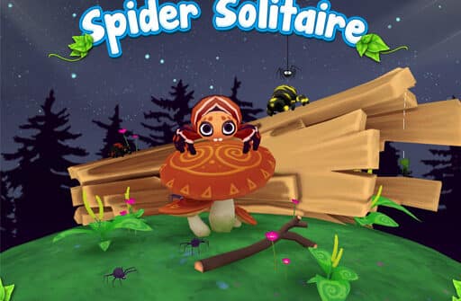 spider solitaire 3d