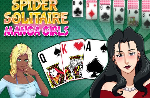 spider solitaire manga girls