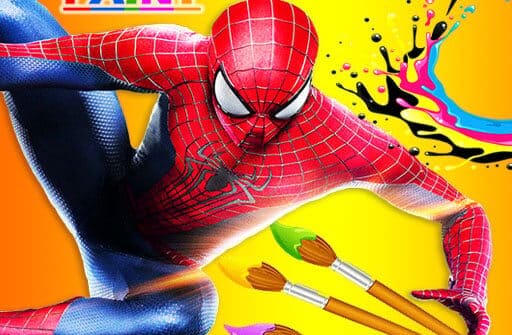 spiderman coloring