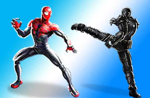 spiderman fight