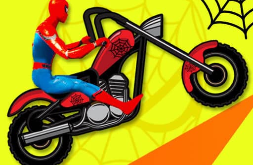 spiderman motorbike