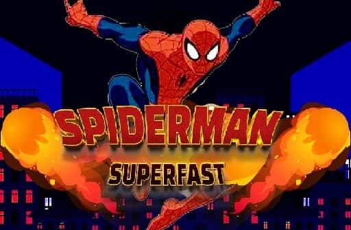 spiderman run super fast