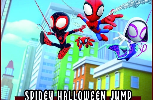 spidey halloween jump