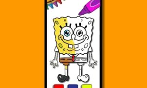 spongebob coloring adventure Color and Decorate Rooms