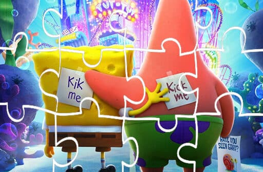 spongebob sponge on the run jigsaw game