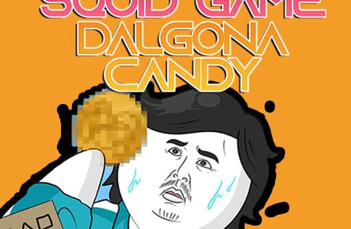 squid game dalgona candy