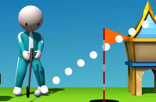 squid gamer golf 3d