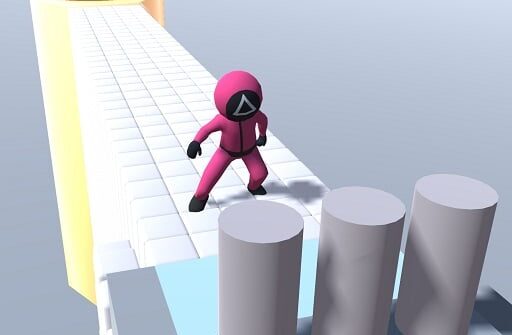 squid gamer runner obstacle