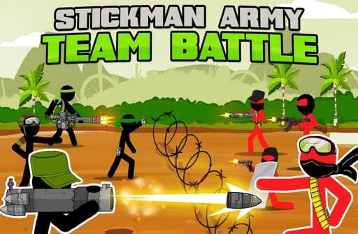 stickman army team battle