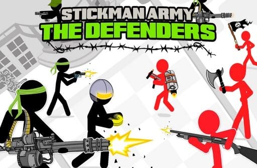 stickman army the defenders