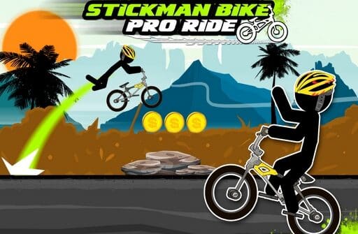 stickman bike pro ride