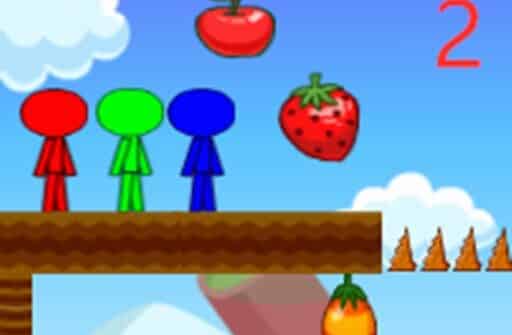 stickman bros in fruit island 2