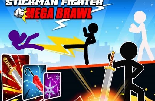 stickman fighter mega brawl