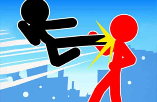 stickman street fight