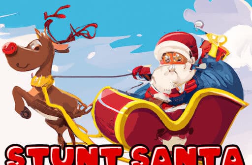 stunt santa