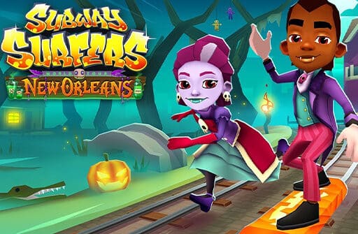 subway surfers halloween puzzle