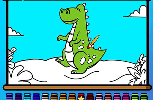 super game coloring